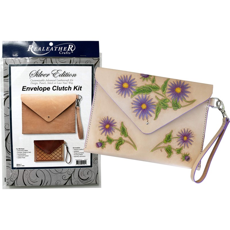 DIY Envelope Clutch Purse Kit, Natural