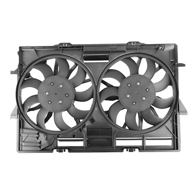 Radiator Cooling Fan Assembly for Audi A6/C7/A7/4G/Q5 Quattro 3.0L TDI 2012-2017
