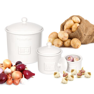 Keramik Zwiebeln Schutte Vorratsgefass Wandgefa H B17x15cm gebraucht S30 26