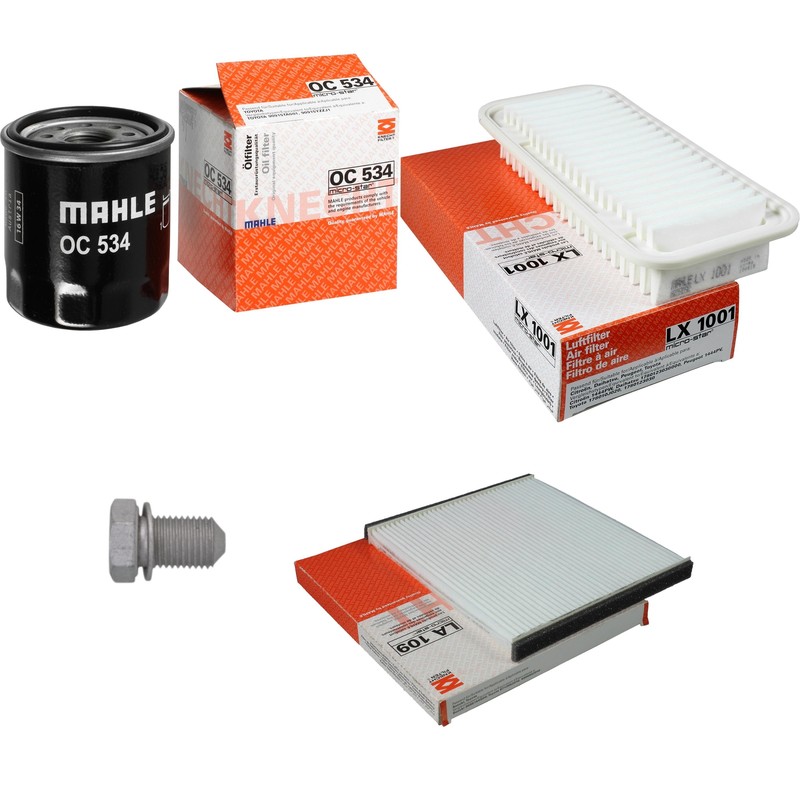 Mahle Inspection Set Convient Pour Toyota Yaris 1.0 Vvt-I