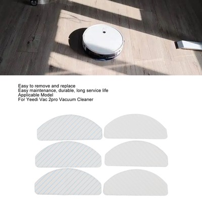6 Pcs Vacuum Cleaner Mop Cloth Essential Accessories for  Vac 2pro