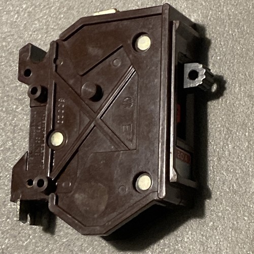 Wadsworth A120NI 20A 1P Type A Metal  FOOT Breaker A120N A120 “20” On Face