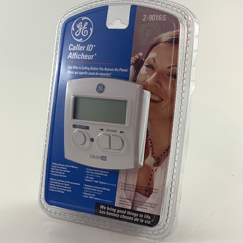 GENERAL ELECTRIC GE 2-9016SG WHITE 99 NAME / NUMBER CALLER ID - NEW IN PACKAGE