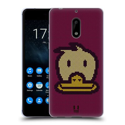 HEAD CASE DESIGNS CROSS STITCHED SOFT GEL CASE FOR NOKIA PHONES 1