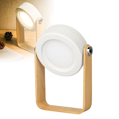 LED Desk Light Dimmable Folding Reading Night Lamp USB Rechargeable Touch Sensor