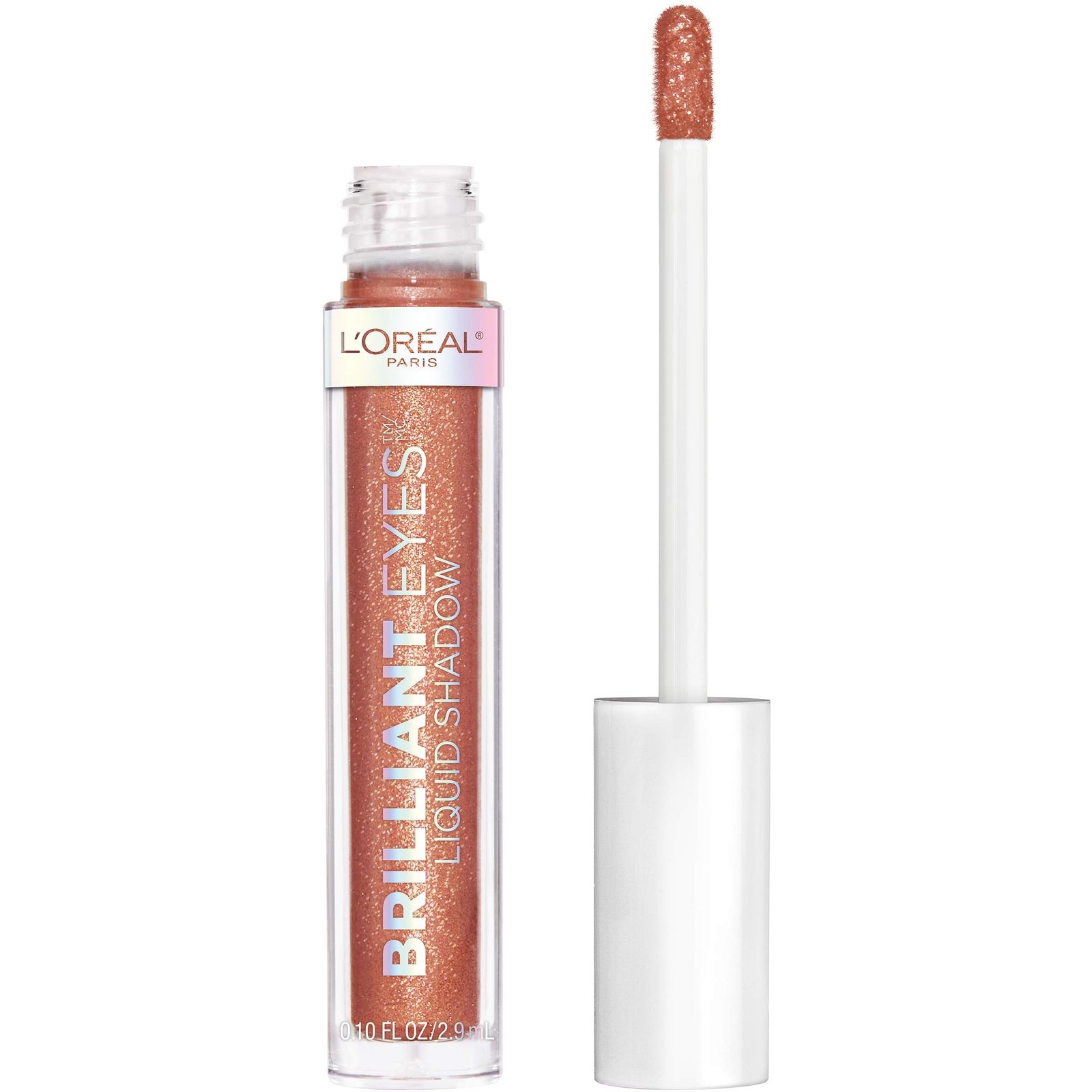 L'Oreal Paris Makeup Brilliant Eyes Shimmer Liquid Eye Shadow,Bronze Light #455