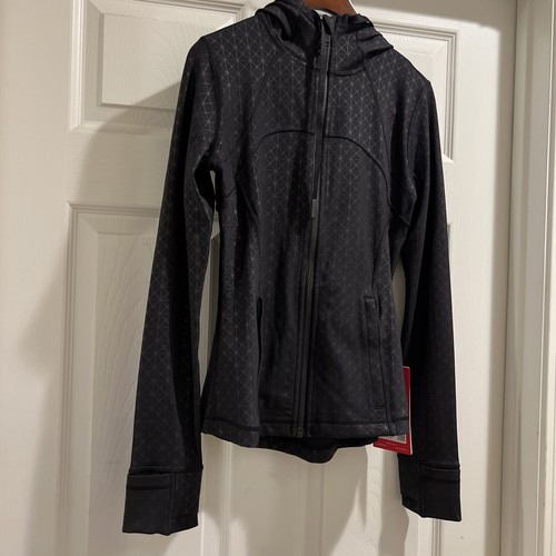 NWT Lululemon Membership Hooded Define Jacket *Nulu Nova Grid