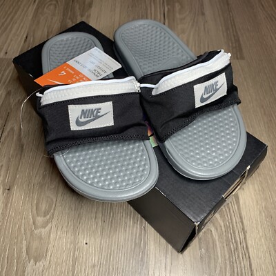 Nike fanny pack slides womens sales