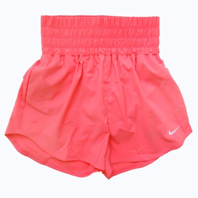 Nike Dri-FIT Women's 3" Brief-Lined Shorts Ultra High-Waisted Sea Cora