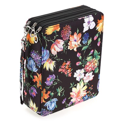 BTSKY Colored Pencil Case- 120 Slots Pencil Holder Pen Bag Large Capacity Pen...