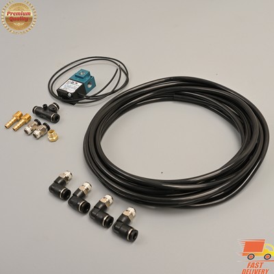 3  Port MAC boost control solenoid Push Lock Vacuum Fittings Kit For Honda Acura