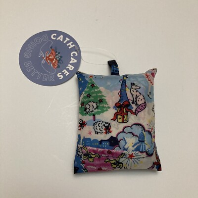 Cath Kidston London Christmas Bag Foldaway Big Ben Sheep Tree Ballet Fox Bow New