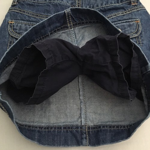 Gymboree Denim Skirt Skort Girls Sz 9 *