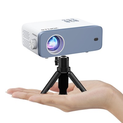 Portable Mini Projector 1080P Full HD with HiFi Stereo Sound  Compact Design