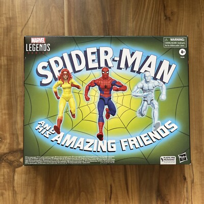 Hasbro Marvel Legends Spider-Man Friends 6 in Action Figure Collection - F6385