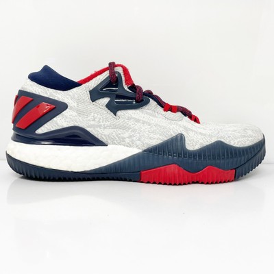 

Adidas Boys Crazylight Boost Low 2016 BB8163 Белые кроссовки кроссовки размер 5.5, Белый, Crazylight Boost Low 2016