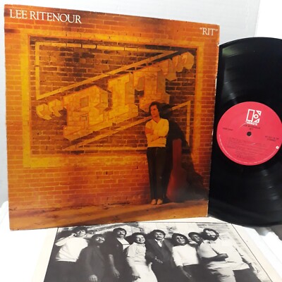 Lee Ritenour Rit 1981 Elektra Records 6E-331 1st Press w/Picture Sleeve VG+VINYL