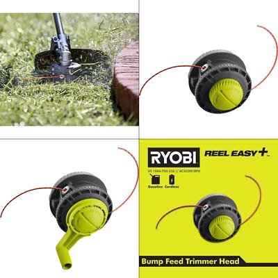 Reel Easy+ Bump Feed String Head With Speed Winder | Ryobi Trimmer Green/black