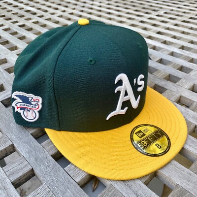 Oakland A's Athletics American AL Patch New Era Wool Undefeated Not Hat Club8