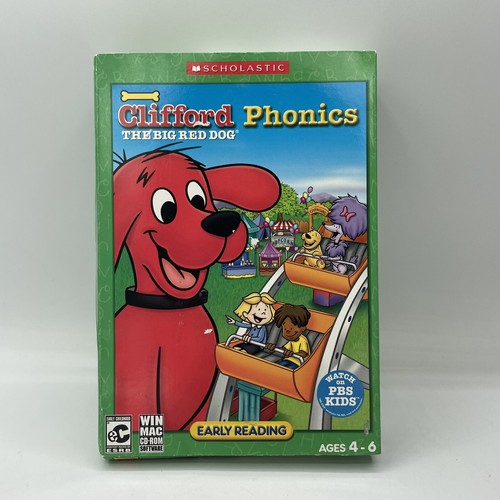 Clifford the Big Red Dog: Phonics PC Game Windows XP | eBay Clifford the Big Red Dog: Phonics PC Game Windows XP | eBay