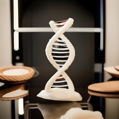 DNA Double Helix Science Gifts 3D Printed Teacher Gift- 7 Inches-Any Color