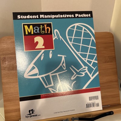 Math 2 Student Manipulatives Packet, 3rd ed. BJU Press 224402