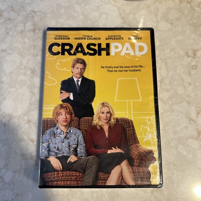 Crash Pad DVD 2017 Domhnall Gleeson Christina Applegate COMEDY NEW SEALED READ