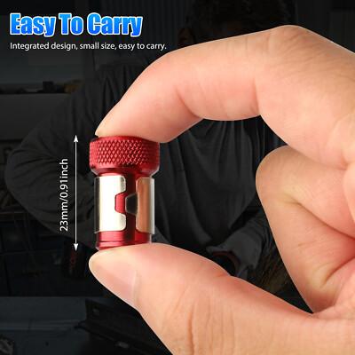 6PCS Magnetic Screw Ring Holder for 1/4" Hex Shank Strong Screwdriver Power Bits