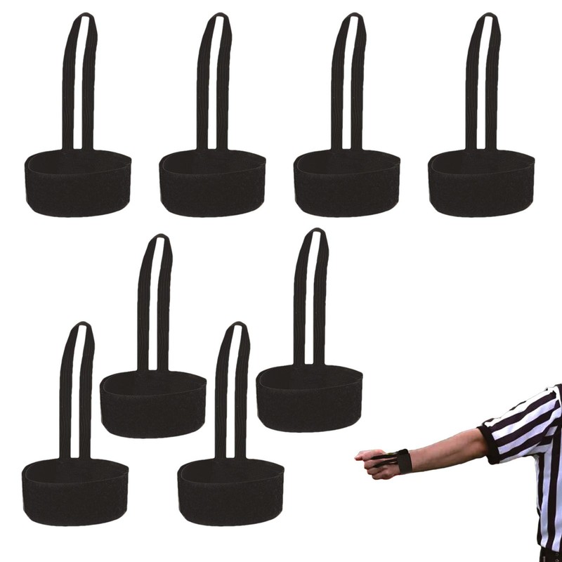 8Pcs Football Down Indicator Wrist Referee Wristbands Football Down Marker for