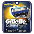 Gillette Fusion Proglide Razor Blades 4 Cartridges DAMAGED BOX