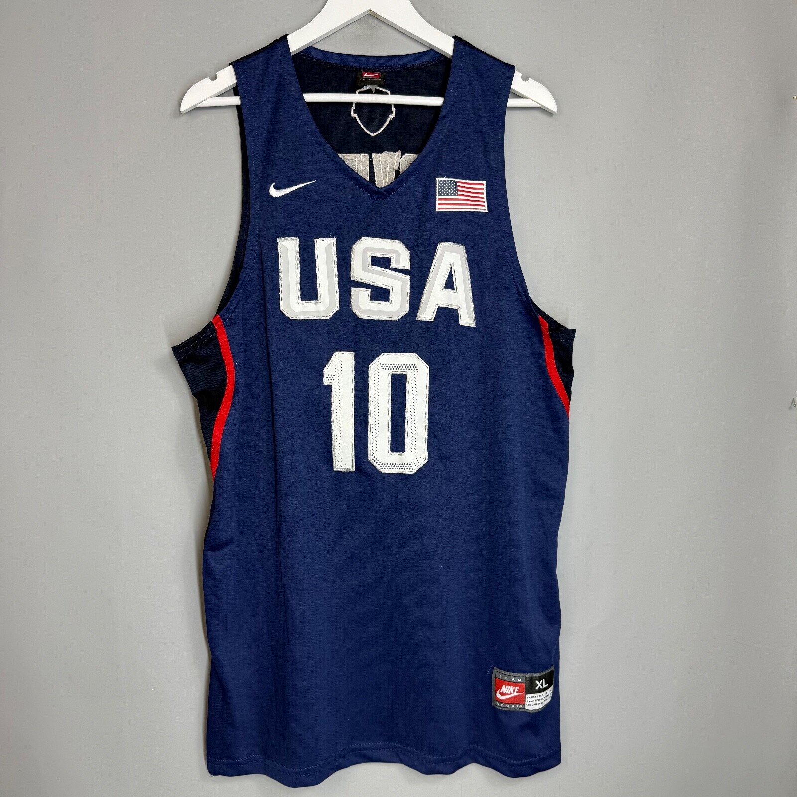 USA BASKETBALL OLYMPIC GAMES RIO 2016 JERSEY #10 IRVING SIZE