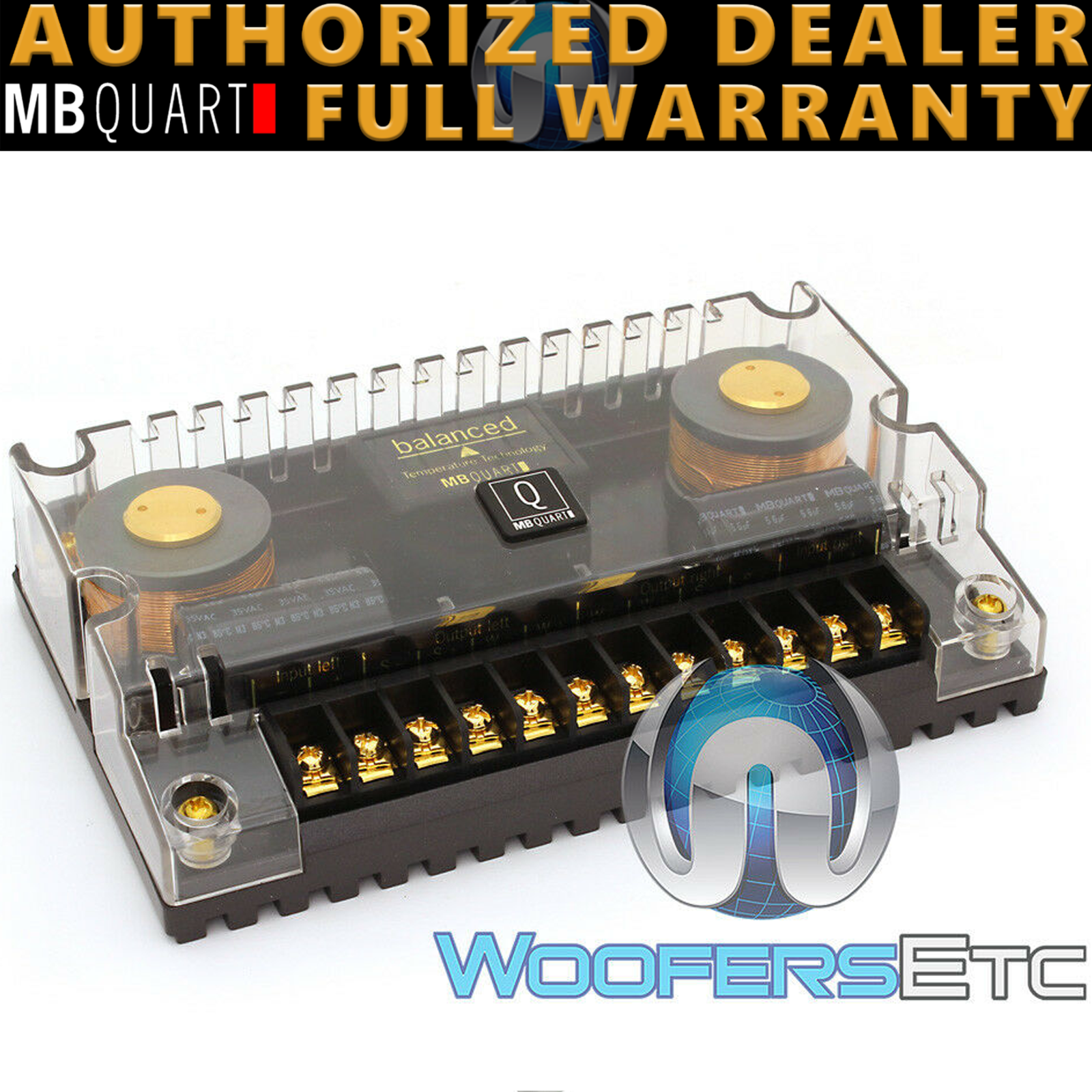 MB QUART QXD-164 CROSSOVER FOR LEFT AND RIGHT SIDE MIDBASS MADE IN