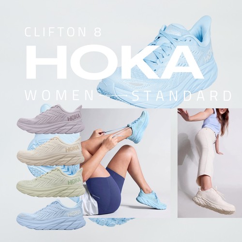 Hoka Clifton 8 Women Runner Road Running Спортивная обувь Кроссовки Pick 1