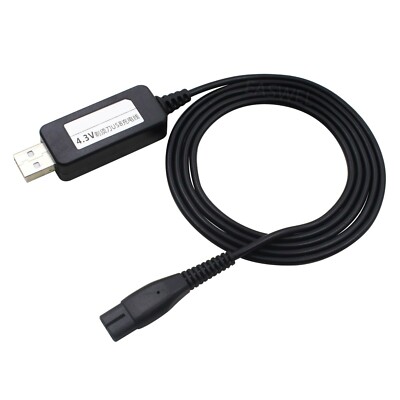 USB Power Charger Adapter Cord for Philips Shaver QG3320/75 QG3330/15
