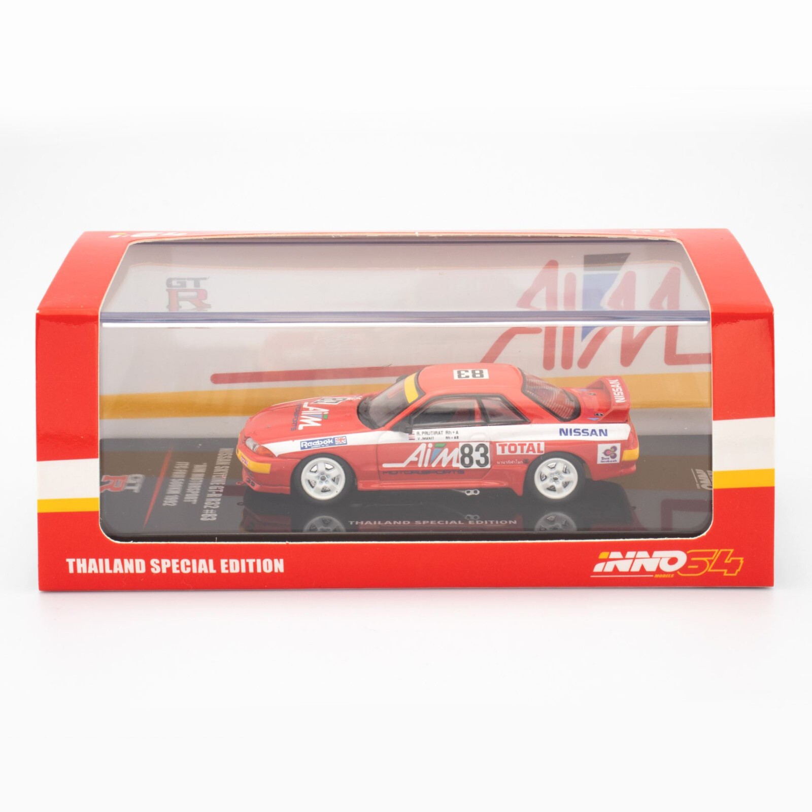 INNO64 NISSAN SKYLINE GT-R R32 #83 AIM MOTORSPORT JTC FUJI INNO64 NISSAN SKYLINE GT-R R32 #83 AIM MOTORSPORT JTC FUJI