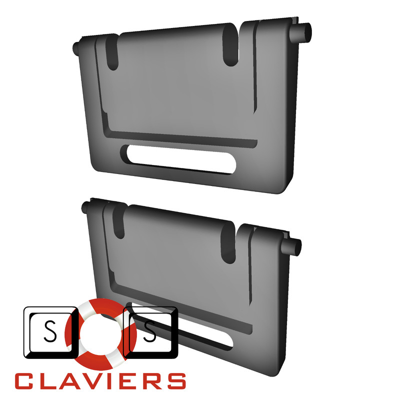 Logitech K540 Mk540 Advanced Keyboard Spare Replacement Tilt Leg Stand Foot Feet