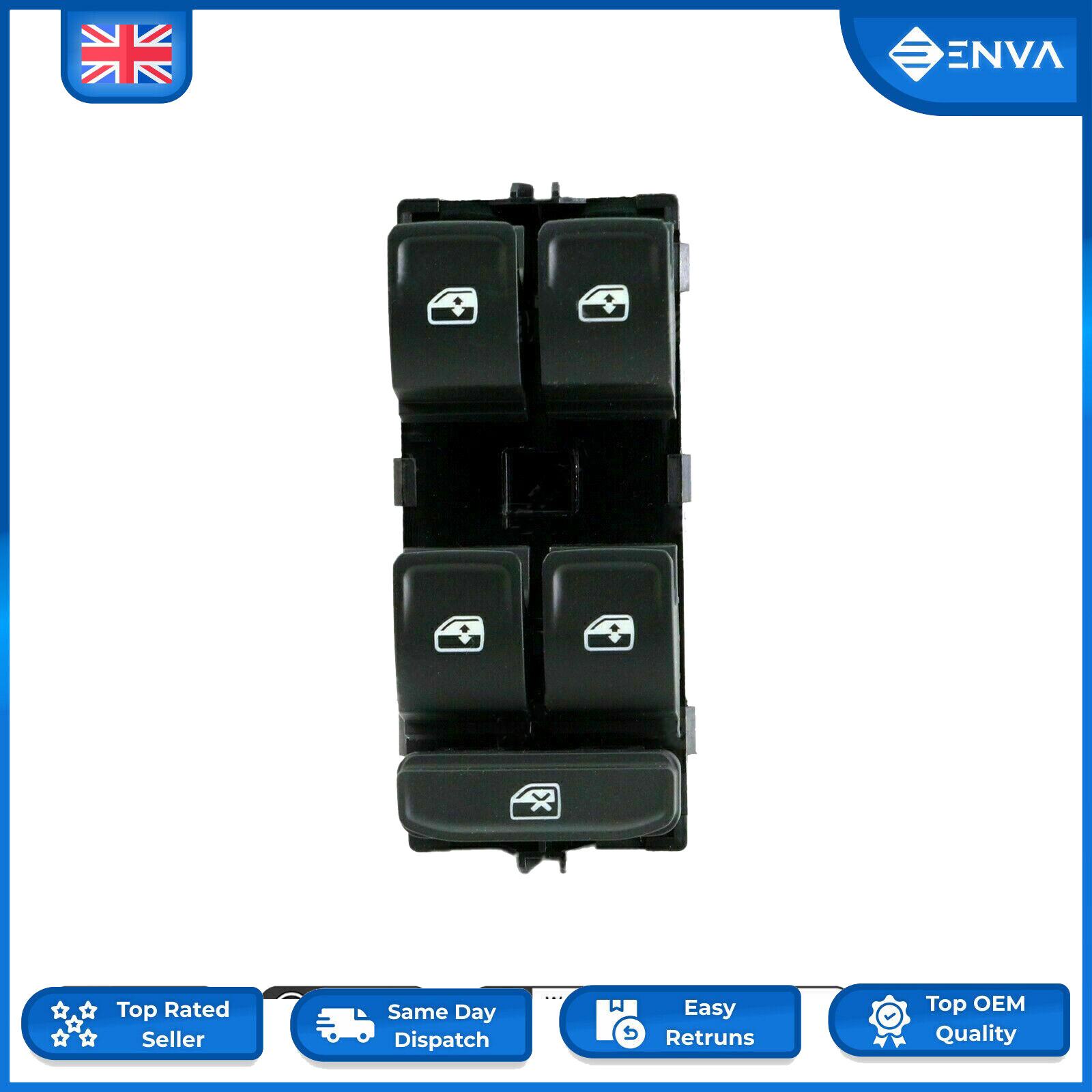 Per Skoda Superb Switch controllo principale della finestra 5G0959857D