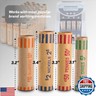 Coin Wrappers 128 PCS Assorted Preformed Coin Rolls Wrappers for Quarters, Pennies, Nickels and Dimes, Convenient Storage Paper Coin Tubes, Coin Wrappers for All Coins for Bank and Office