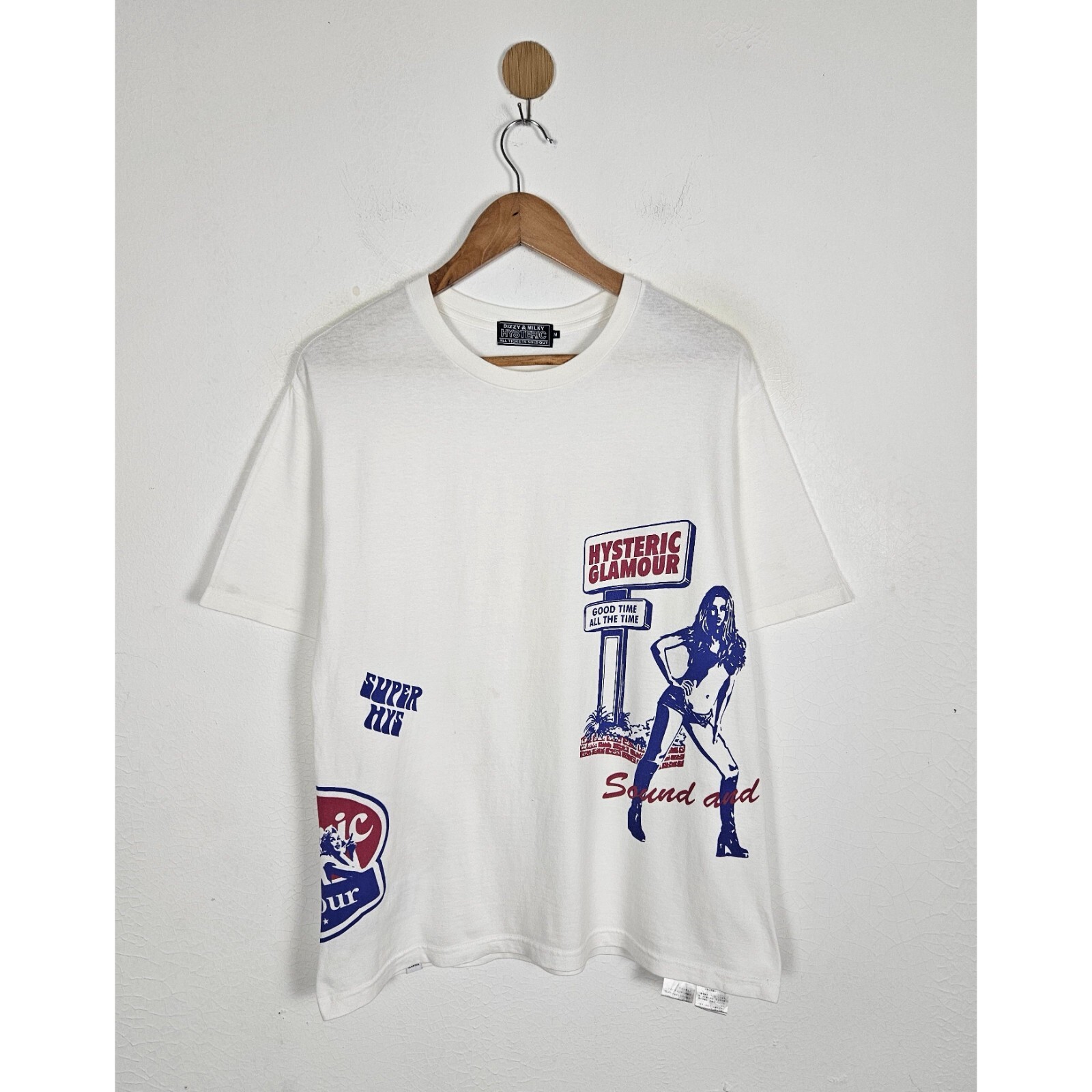 Hysteric Glamour Dizzy & Milky Sound & Vision shirt | eBay
