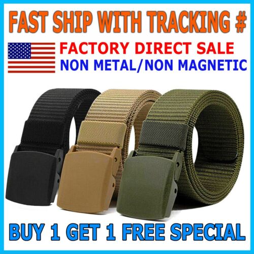 MEN Casual Military Tactical  Army  Adjustable  Quick Release  Belts