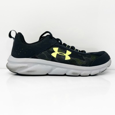 

Under Armour Boys Assert 8 3022100-002 Черные кроссовки для бега, размер 5Y, Черный, Assert 8