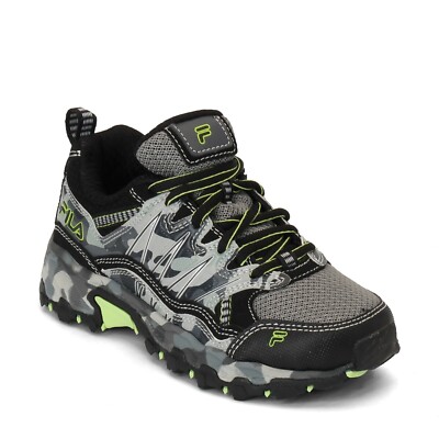 FILA AT PEAKE 21 TRAIL UNISEX MEN SIZE 7 / WOMEN SIZE 8.5 SHOES CAMOUFLAGE NEW