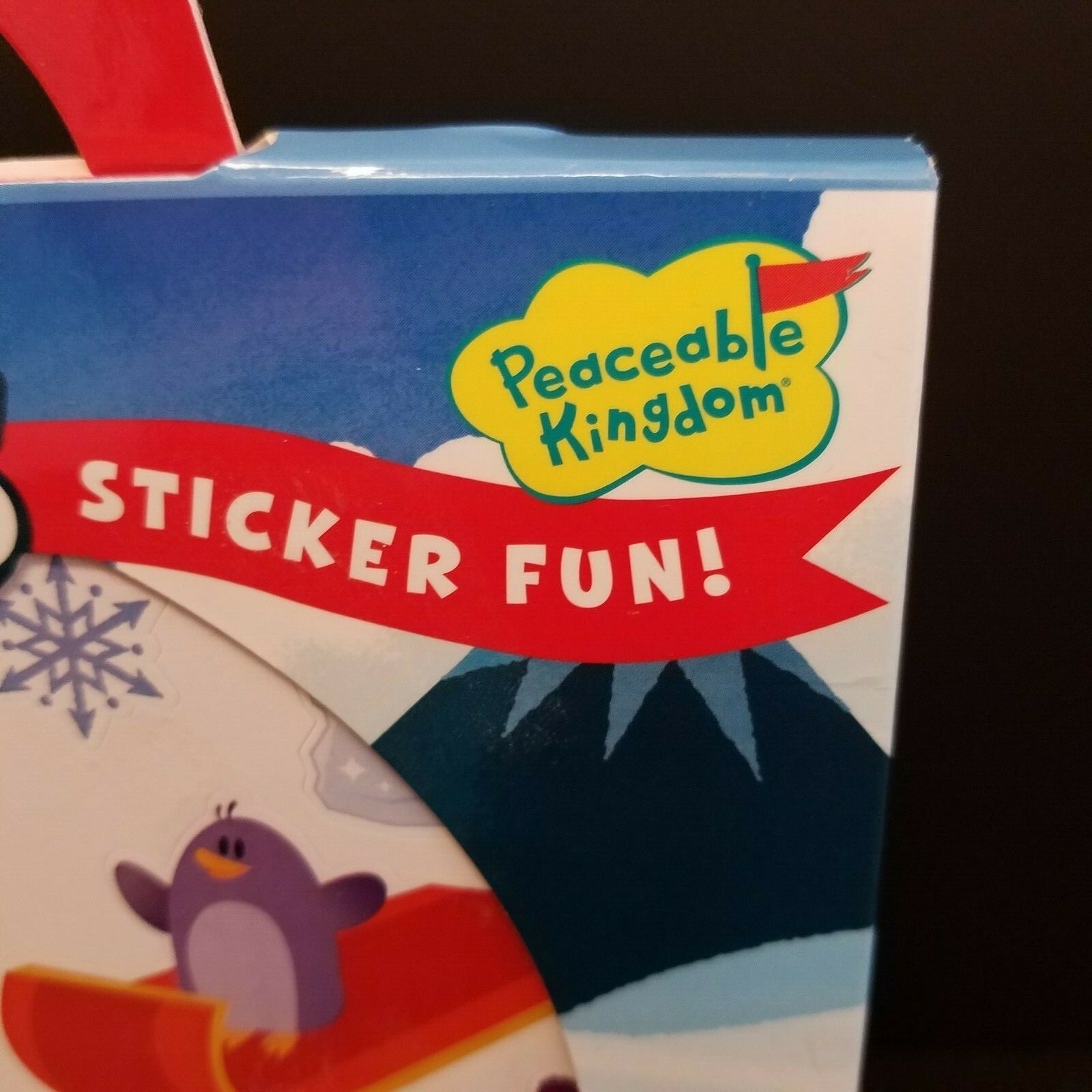 Playful Penquins Sticker Fun 40 Reusable Cling Peaceable Kingdom Stickers (E1470