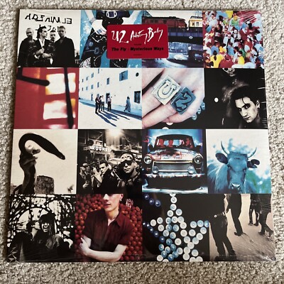 U2 - ACHTUNG BABY - New & Sealed Vinyl LP -1991 US 1st Pressing Uncensored Cover