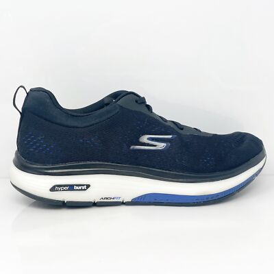 Мужские кроссовки Skechers Go Walk Workout Walker 216244, черные кроссовки, размер 10