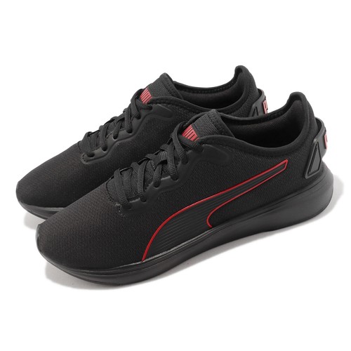 

Puma Softride Cruise Black High Risk Red Мужчины Унисекс Бег Спорт 376167-11, Черный, Softride Cruise
