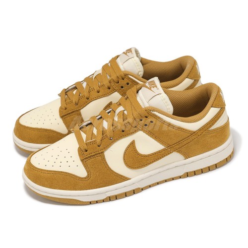Женская повседневная обувь из замши Nike Wmns Dunk Low Next Nature из льняной замши, кроссовки HJ7673-100