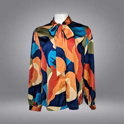 Studio Park x Leah Williams Women's Top Sz M Orange