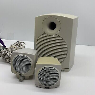 Boston Acoustics BA635 Computer Gaming 2x Speakers w