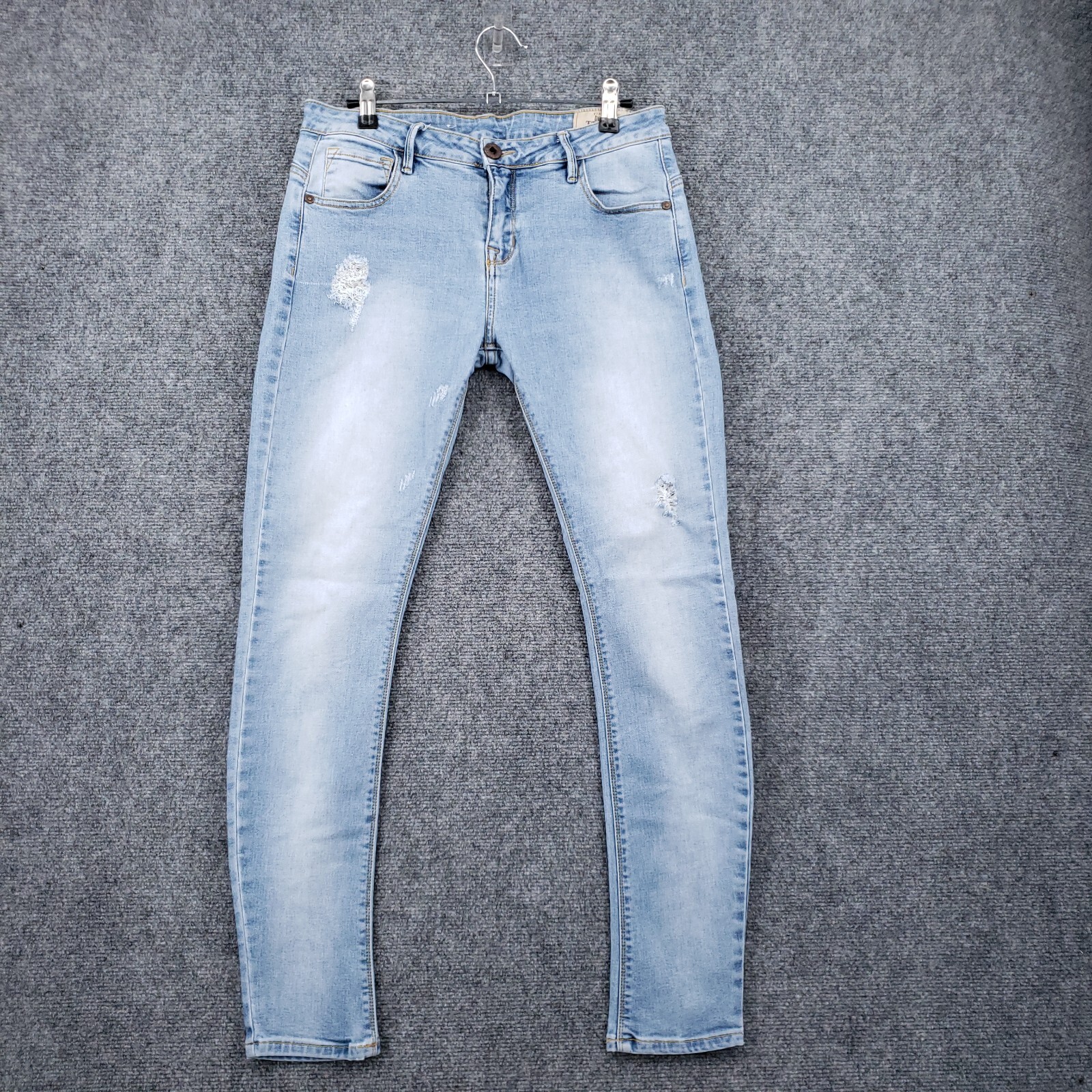 【WONDER WONDER】Dizzy Summer Vintage L Wide Hemp Denim PT CLOUT COLLECTION ™️ | 'Opifex' Distressed Wide Leg Baggy